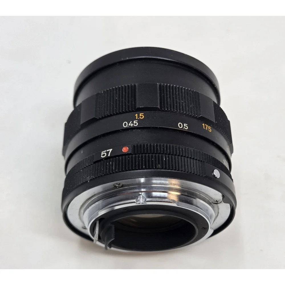 Konica Hexanon AR 57mm f/1.4 Lens Konica AR Mount Camera Lens Japan w/ Cap